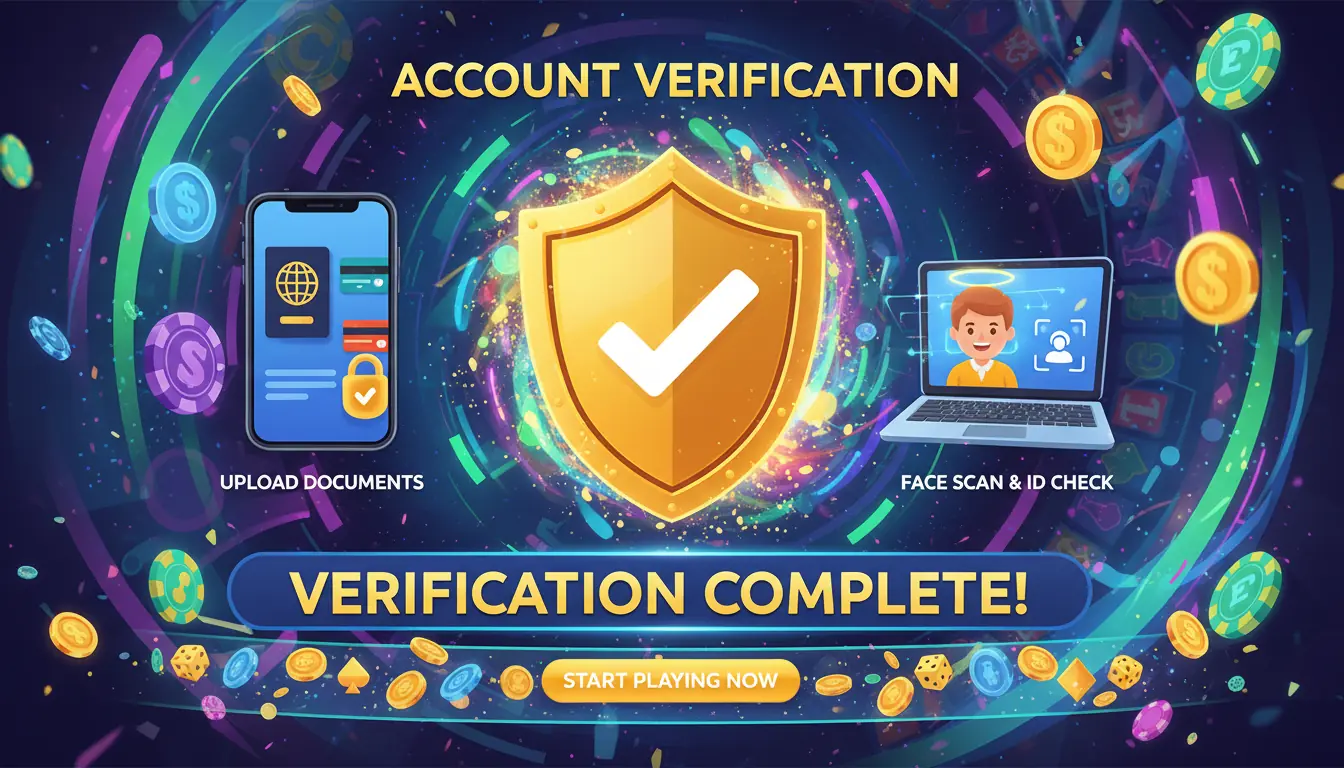 Verifiera konto hos Nano casino